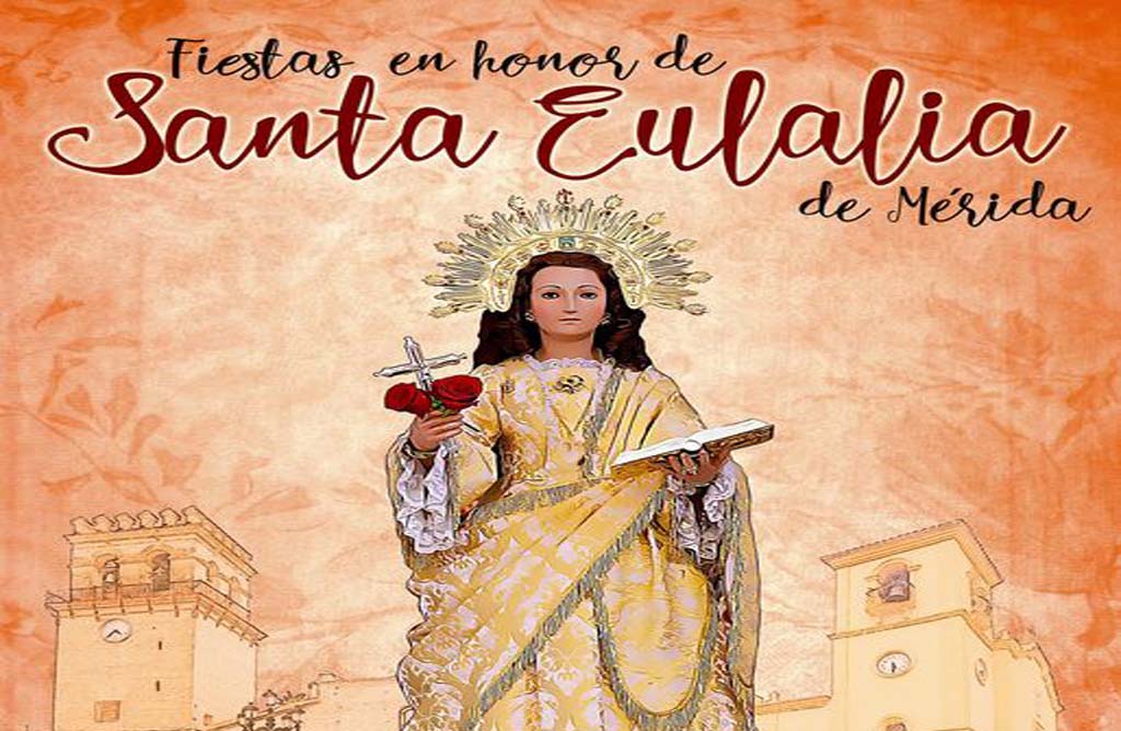 Presentado el cartel anunciador de las Fiestas Patronales en honor Santa Eulalia de Merida.