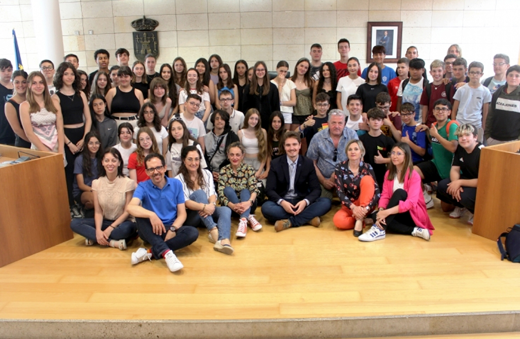 29 estudiantes franceses están de intercambio con alumnos del IES Prado Mayor