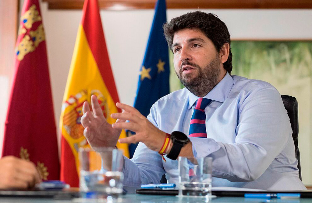 Murcia anuncia que las restricciones van a seguir en la comunidad tras finalizar el estado de alarma el proximo 9 de mayo.
