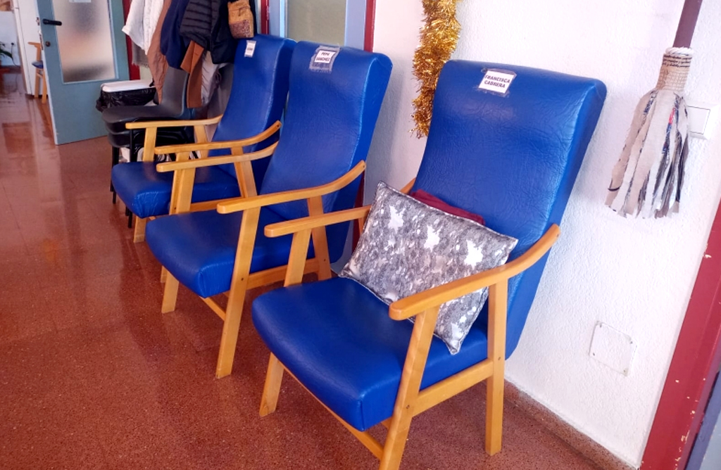 Casi 6.000 euros para los nuevos sillones para los usuarios del Centro de Día de Personas Mayores Dependientes