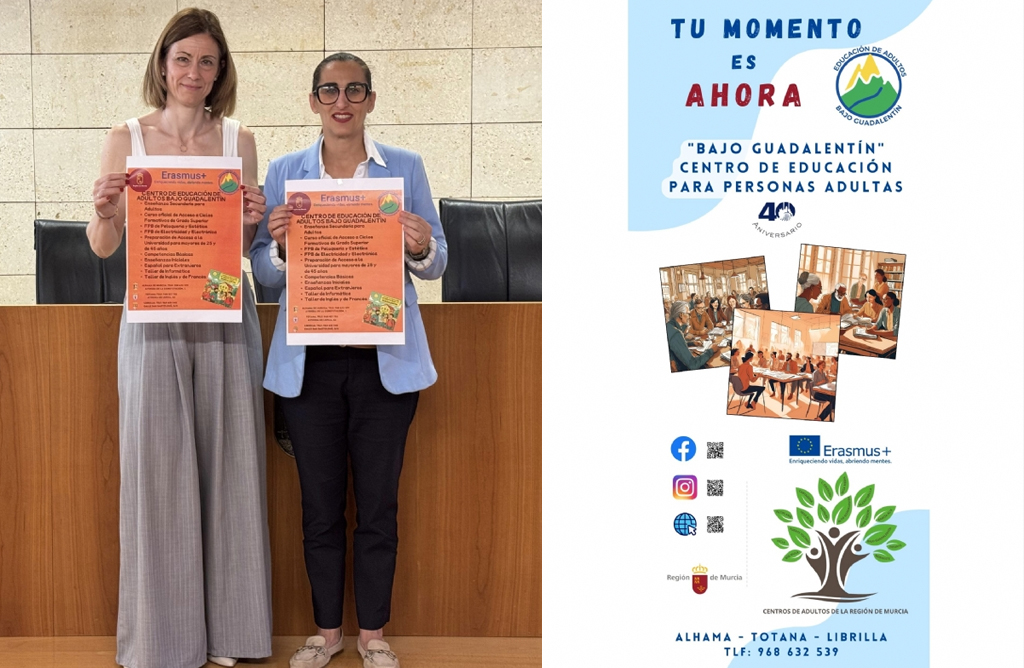 El plazo de matr�culas para el Centro de Educaci�n de Adultos de cara al pr�ximo curso finaliza el 29 de mayo